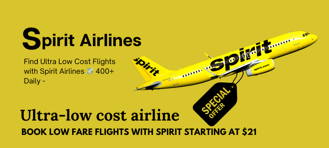 Spirit airlines flight booking