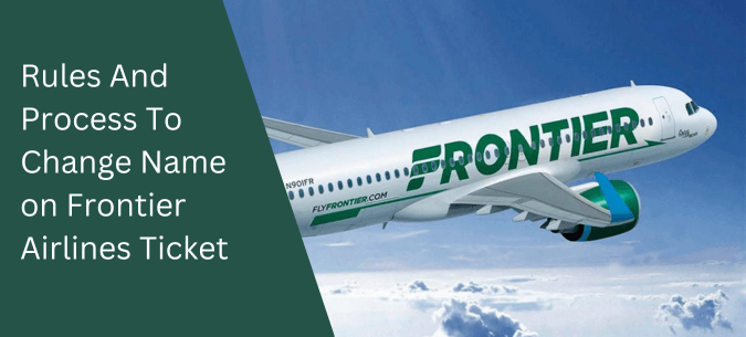 Frontier airlines name change