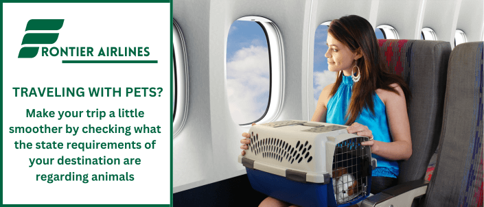 frontier airlines pet policy