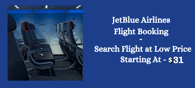 jetBlue airlines flight booking